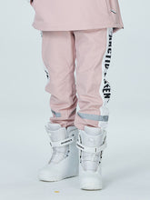 Pantalones de nieve con rayas reflectantes Arctic Queen Winter Guide para mujer